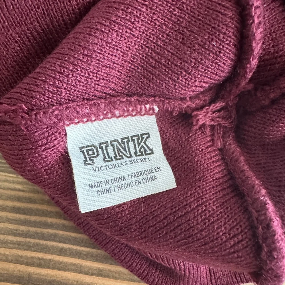 Women's Victoria's Secret PINK Beanie One Size Maroon